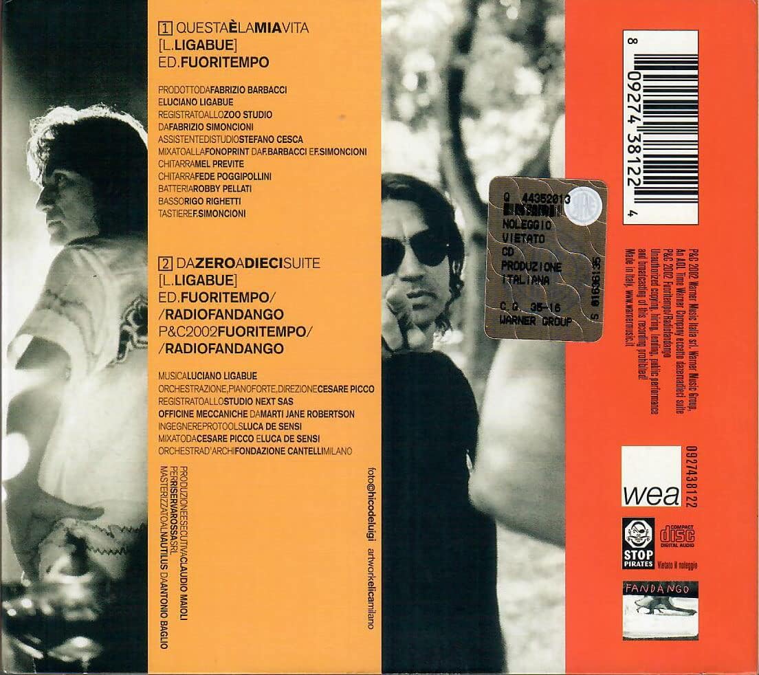 Ligabue - Questa E' La Mia Vita Versione Live