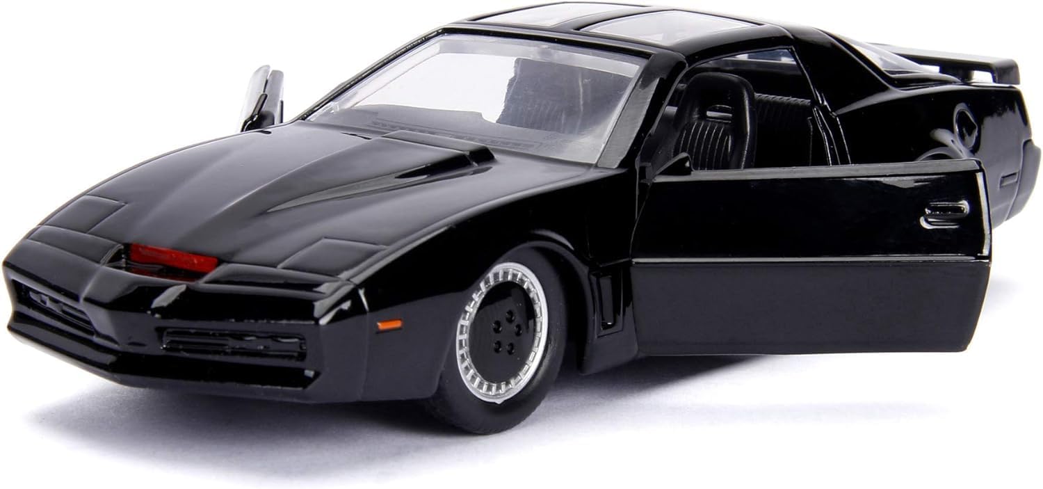 Jada - Kitt Coche fantástico Metal, Escala 1:32; Knight Rider, Coleccionismo, Ruedas de Goma, A Partir de 8 Años (253252000
