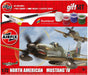 Airfix Hanging Gift Set - North American Mustang Mk.IV Model