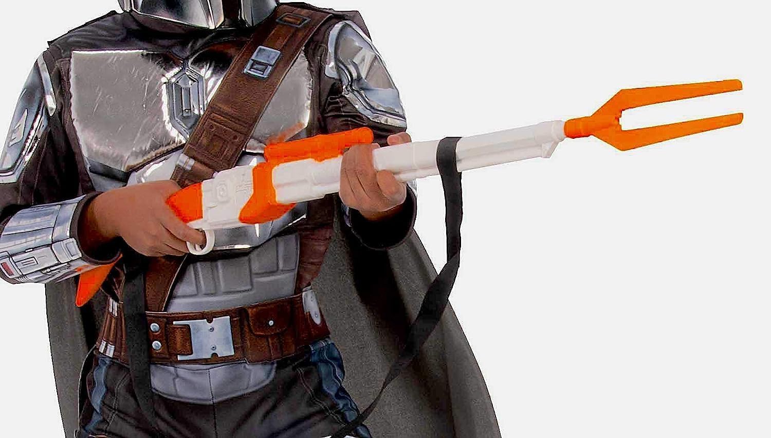 Rubies Blaster The Mandalorian para Adultos, Arma para Disfraz, Complemento para Disfraz, Accesorio, Licencia Oficial Star Wars para Fiestas, Disfraces, Carnaval, Cosplay