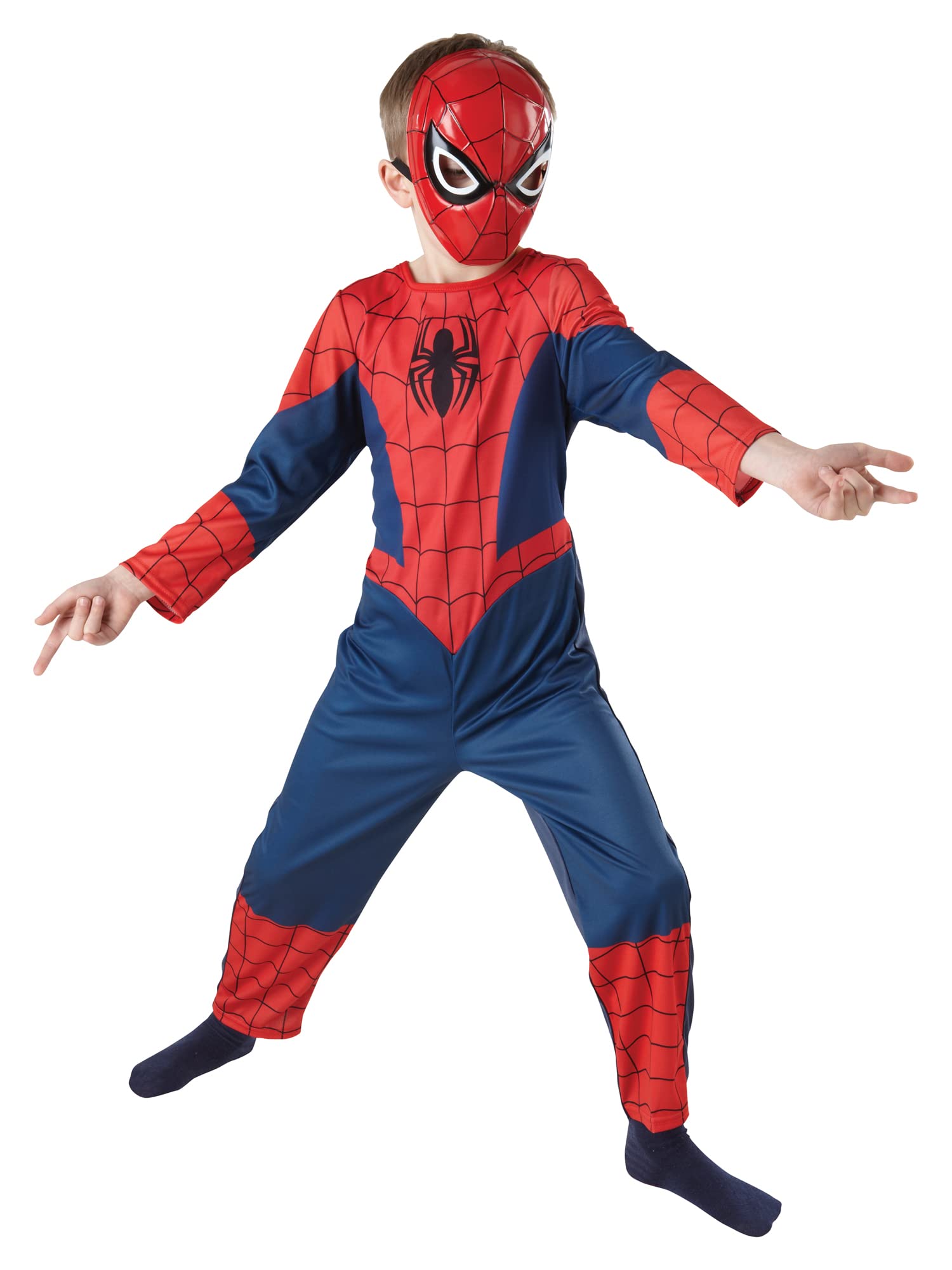 Rubies Avengers - Máscara de Spiderman para niño, talla única ( 35634