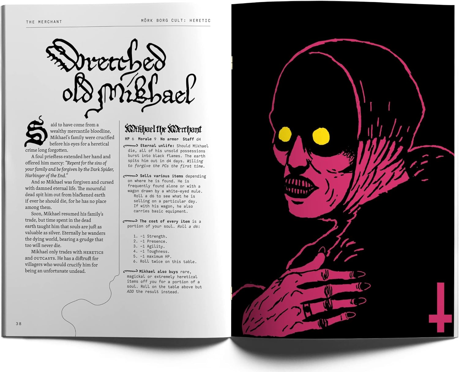 Free League Publishing MÖRK Borg Cult: Heretic