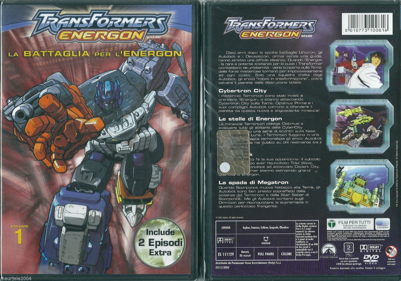 Transformers Energon #01 - La Battaglia Per L'Energon