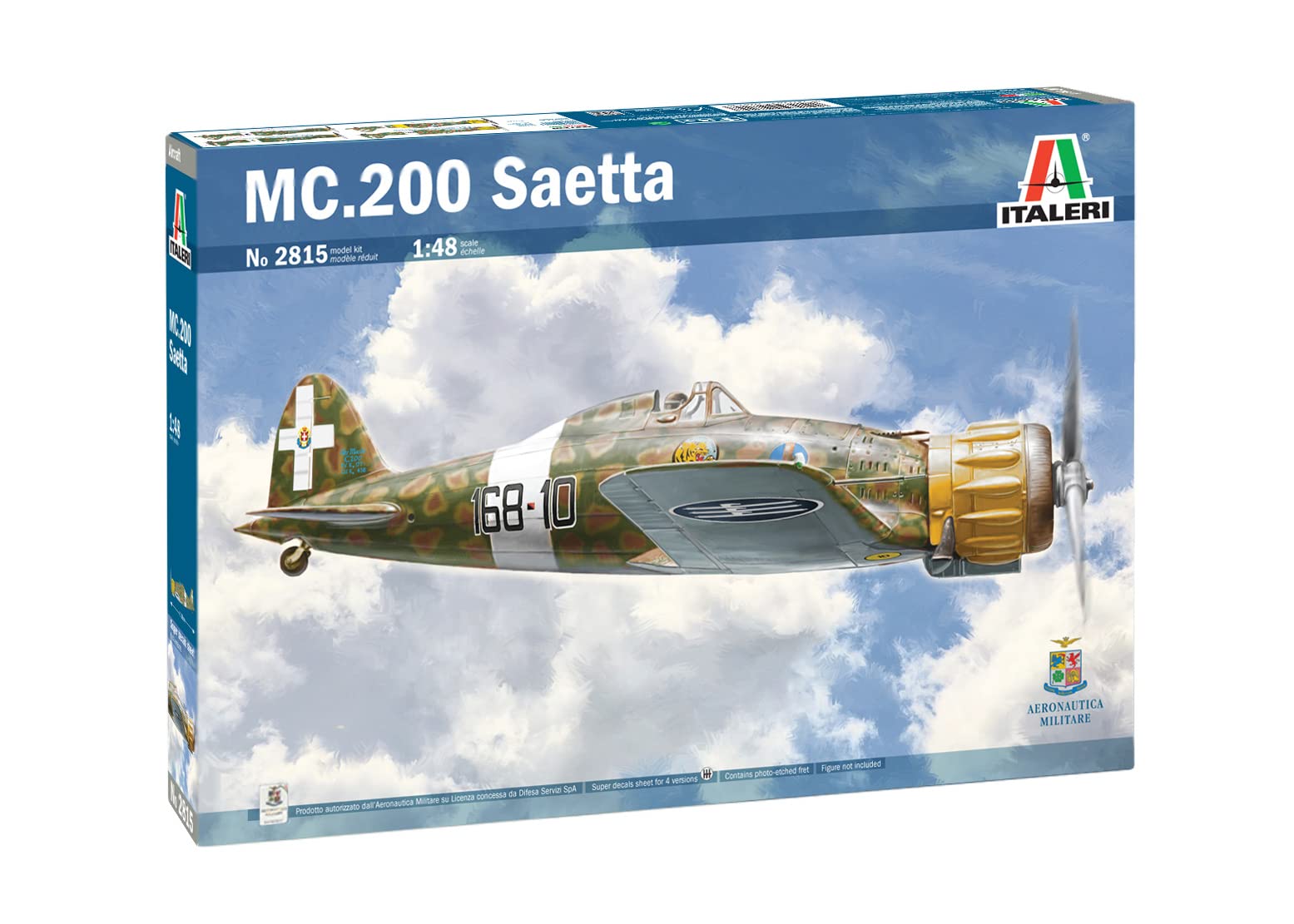 Italeri 2815 Macchi MC200 Saetta Serie VII 1:48 Model Kit