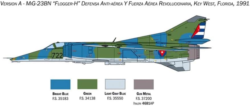 Italeri Mig-23Bn / Mig 27D Flogger