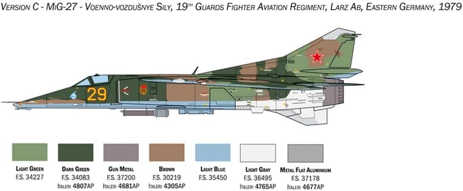 Italeri Mig-23Bn / Mig 27D Flogger
