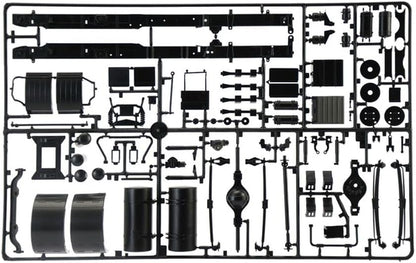 Italeri IT3957 3957 Volvo F12 Intercooler Low Roof with Accessories, 1:24 Scale, Kit, Plastic Mount, Model Making, Multi-Coloured