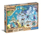 Clementoni 39666 1000pcs 2 Disney Maps Frozen 1000 Pieces, Made in Italy, Jigsaw Puzzle for Adults, Multicolor, Medium