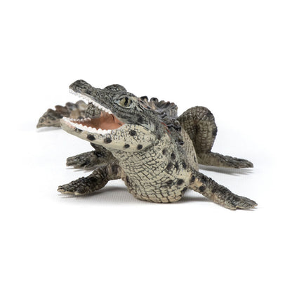 PAPO Wild Animal Kingdom Baby Crocodile Toy Figure, Multi-colour (50137)
