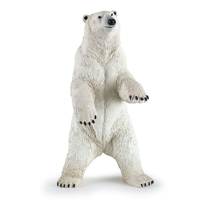 Papo WILD ANIMAL KINGDOM Figurine, 50172 Standing Polar Bear, Multicolour