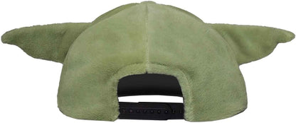The Mandalorian Novelty Baseball Cap Grogu Official Green Kids Snapback Size One Size