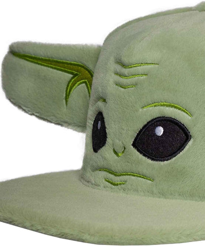 The Mandalorian Novelty Baseball Cap Grogu Official Green Kids Snapback Size One Size