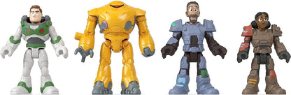 Fisher-Price - Lightyear - Multipack Junior Zap Patrol - 4 mini actiefiguren met accessoires - Vanaf 3 jaar - HGT27