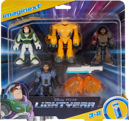 Fisher-Price - Lightyear - Multipack Junior Zap Patrol - 4 mini actiefiguren met accessoires - Vanaf 3 jaar - HGT27