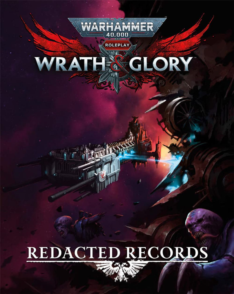 Wh 40k RPG Wrath & Glory Redacted Record