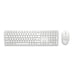 Dell KM5221W Pro Wireless Keyboard and Mouse Set, UK (QWERTY), 2.4GHz, 128-bit AES Encryption, 4000dpi, White