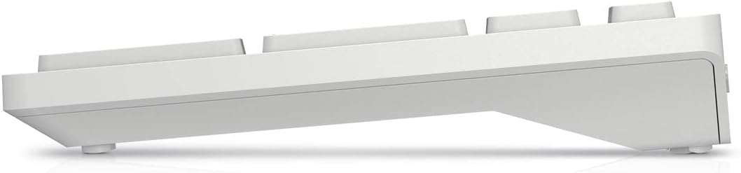 Dell KM5221W Pro Wireless Keyboard and Mouse Set, UK (QWERTY), 2.4GHz, 128-bit AES Encryption, 4000dpi, White