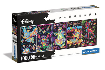 Clementoni 39659 Classics 1000pzs Does not apply Disney Joys Panorama 1000 Pieces, Made In Italy, Jigsaw Puzzle For Adults, Multicolor