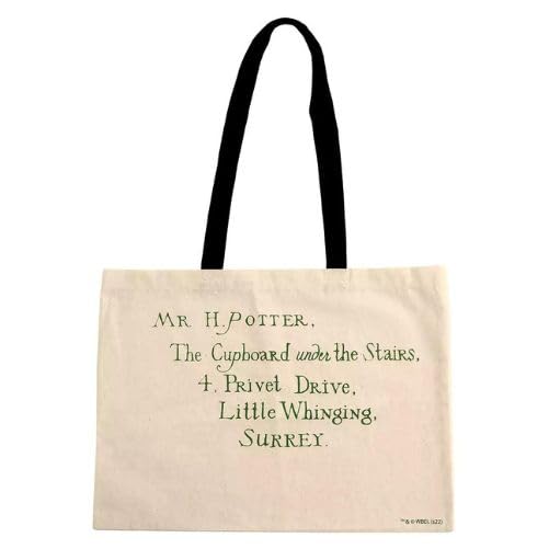 Moriarty Art Project Tote Bag Harry Potter Hogwarts Zulassungsbrief, beige