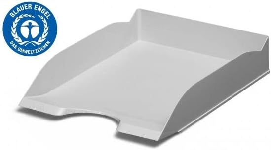 Durable 775601 Letter Trays Eco A4 Blue Angel Certified Pack of 1 Black