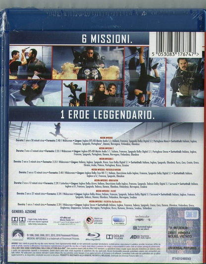 Mission Impossible 1-6 Collection (Blu-Ray) (7 Dischi