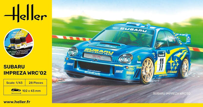Heller - 1/43 Starter Kit Subaru Impreza Wrc`02