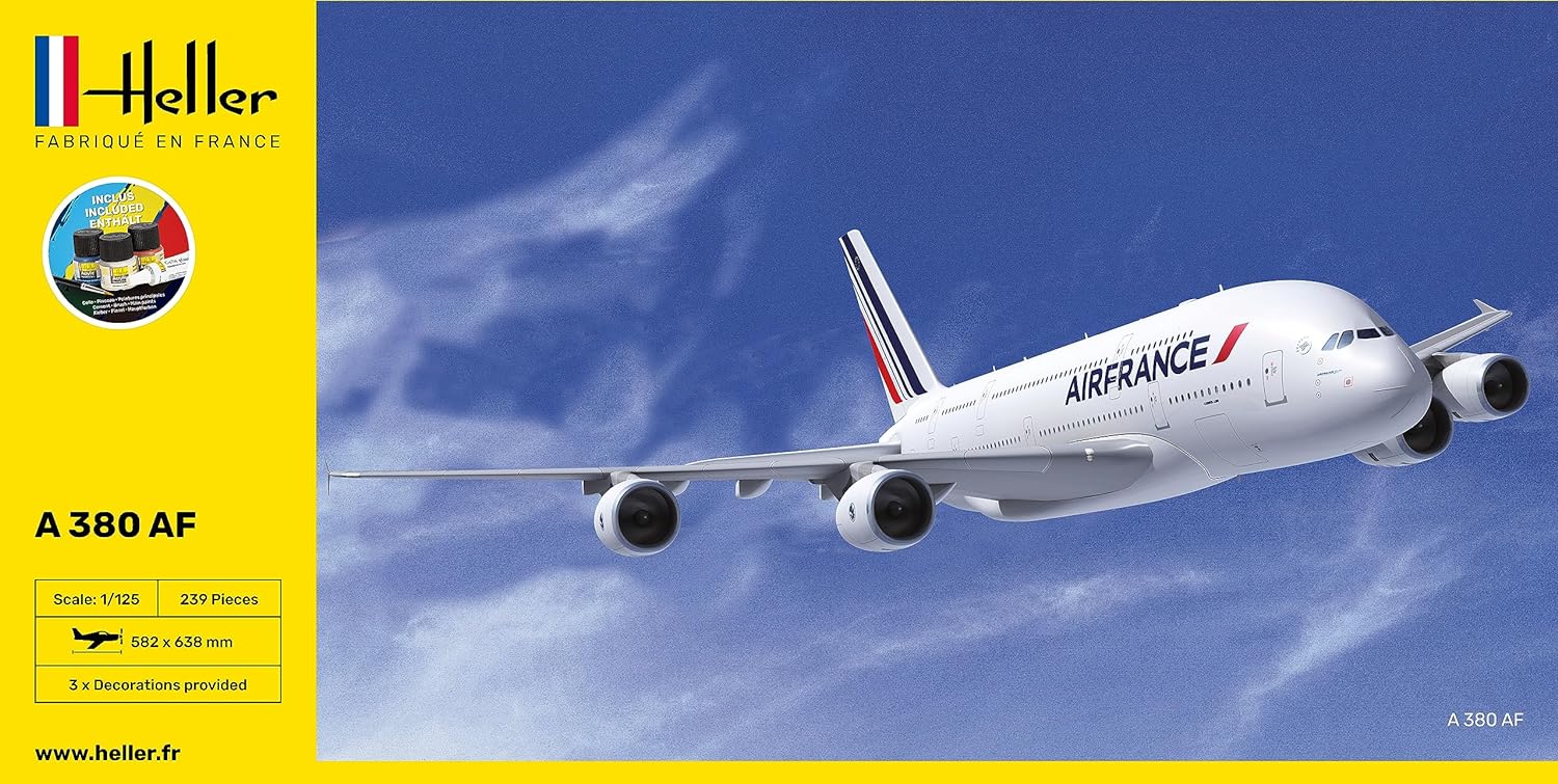 HELLER JOUSTRA Model Aircraft Starter Kit: A 380 AF