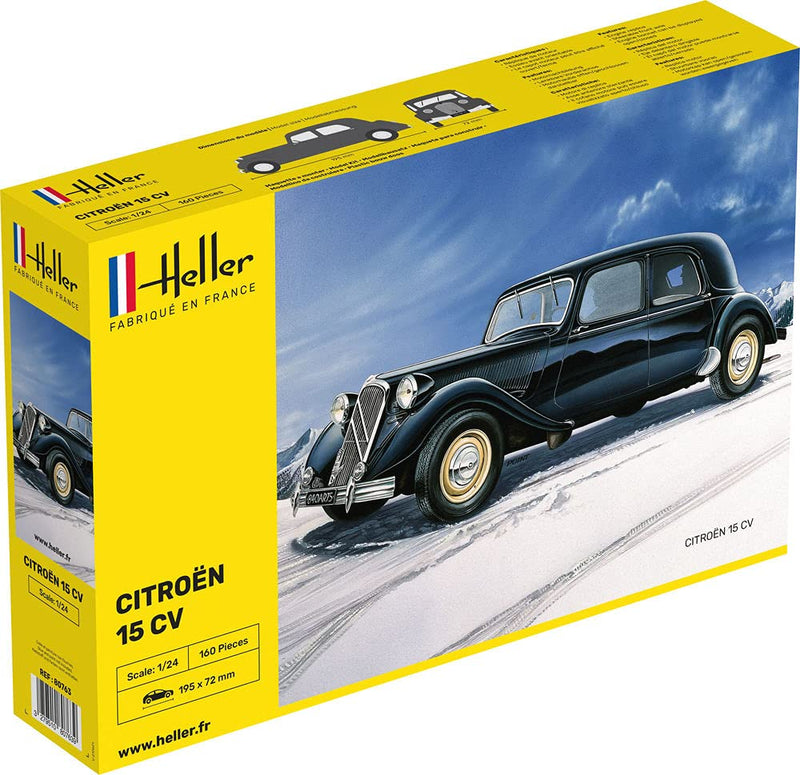 Heller 80763 model kit Citroën 15 CV