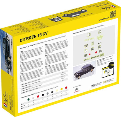 Heller 80763 model kit Citroën 15 CV