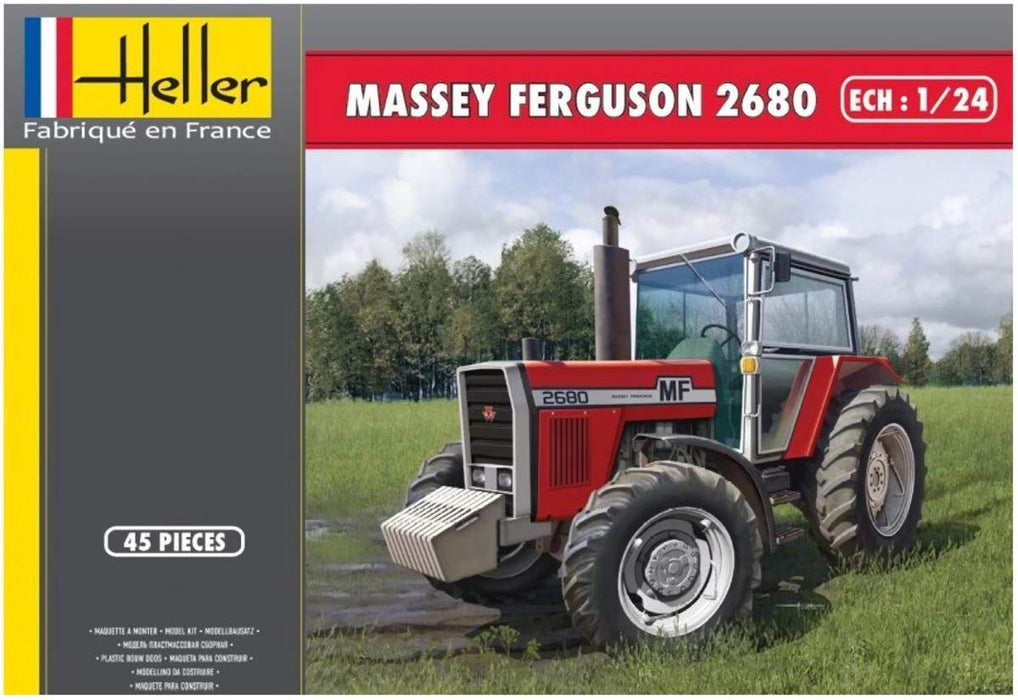 Heller- Massey Ferguson 2680 Kit de Modelo, Multicolor, Mittel (81402