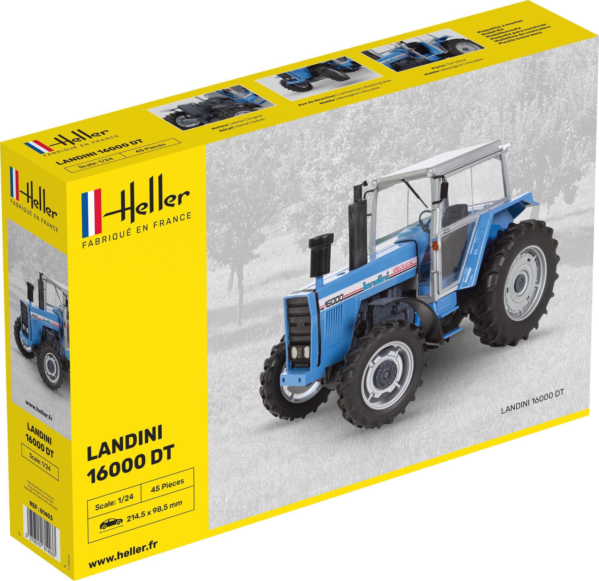 Heller HEL81403 Plastic Model kit, Various