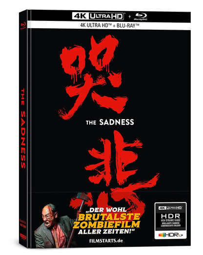The Sadness (uncut) - 2-Disc Limited Collector's Edition im Mediabook (UHD Blu-ray + Blu-ray)