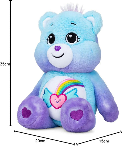 Care Bears ‎22425 35cm Medium Plush Dream Bright Bear, Collectable Cute Plush Toy, Cuddly Toys for Children, Soft Toys for Girls and Boys, Cute Teddies Suitable for Girls and Boys Aged 4 Years +