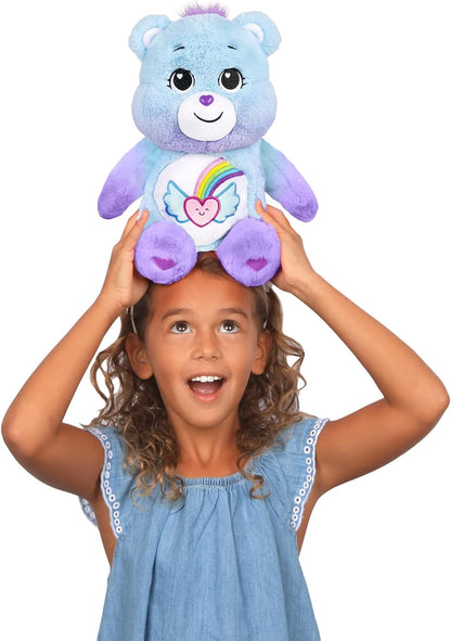 Care Bears ‎22425 35cm Medium Plush Dream Bright Bear, Collectable Cute Plush Toy, Cuddly Toys for Children, Soft Toys for Girls and Boys, Cute Teddies Suitable for Girls and Boys Aged 4 Years +
