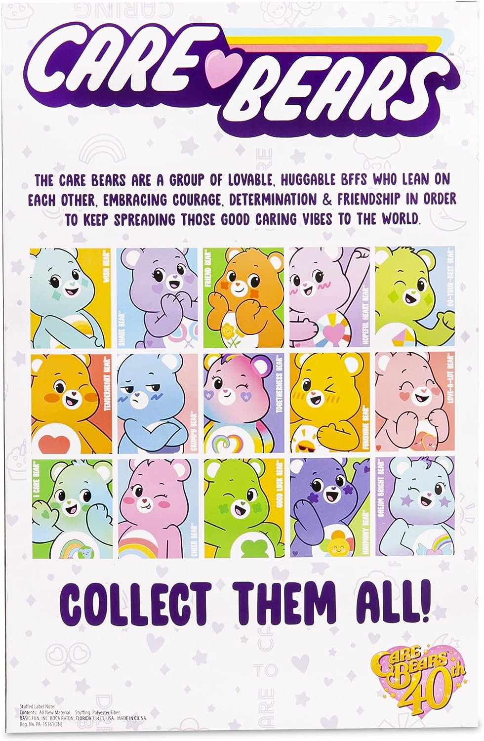Care Bears ‎22425 35cm Medium Plush Dream Bright Bear, Collectable Cute Plush Toy, Cuddly Toys for Children, Soft Toys for Girls and Boys, Cute Teddies Suitable for Girls and Boys Aged 4 Years +