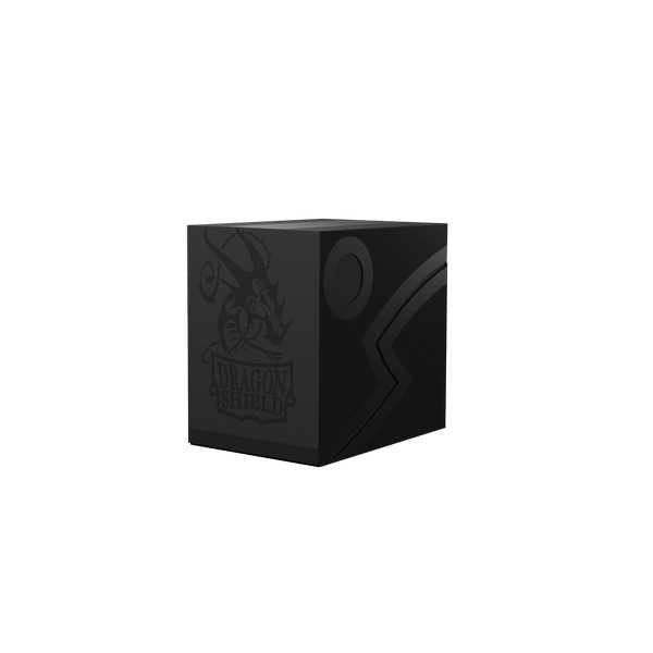 Dragon Shield Double Shell 150+ Card Deck Box (Shadow Black