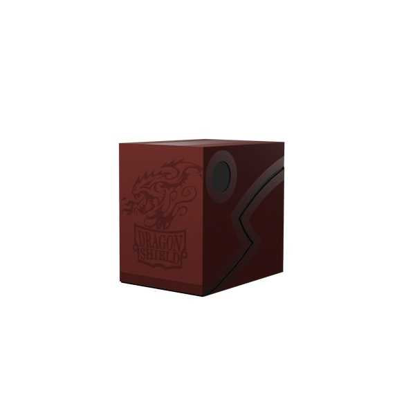 Dragon Shield Double Shell 150+ Card Deck Box (Blood Red