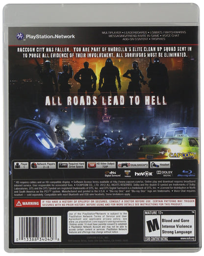 Resident Evil: Operation Raccoon City - Playstation 3 PlayStation 3 Standard Edition