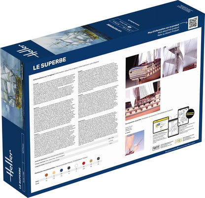HELLER JOUSTRA Model Boat: Starter Kit: The Superb