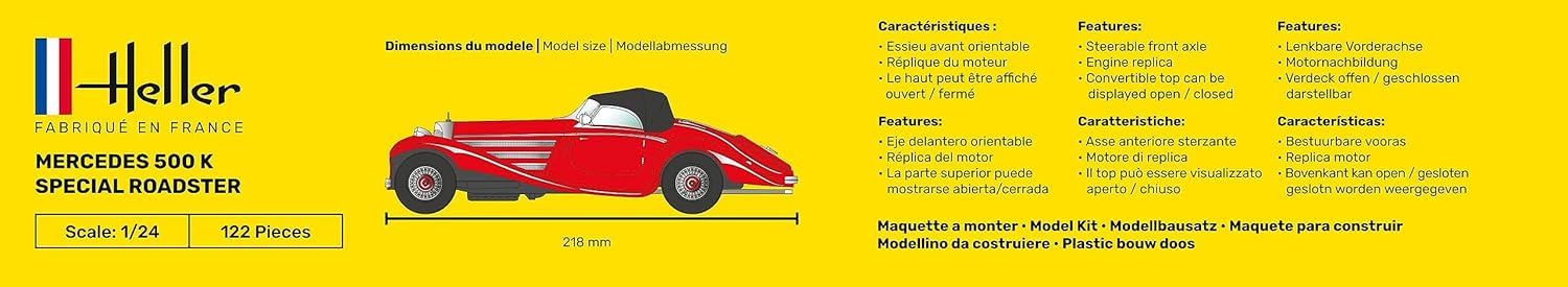 Heller - 1/24 500 K Special Roadster
