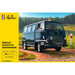 Heller HEL80742 1:24-Renault Estafette Gendarmerie Scale Model kit, Grey