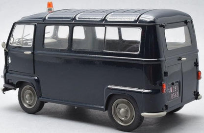 Heller HEL80742 1:24-Renault Estafette Gendarmerie Scale Model kit, Grey