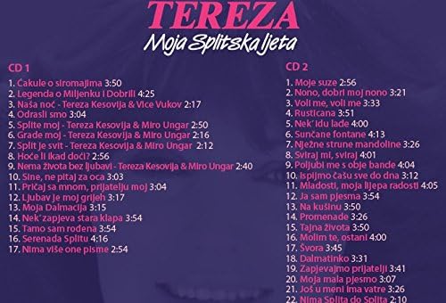 Audio Cd Kesovija Tereza - Moja Splitska Ljeta