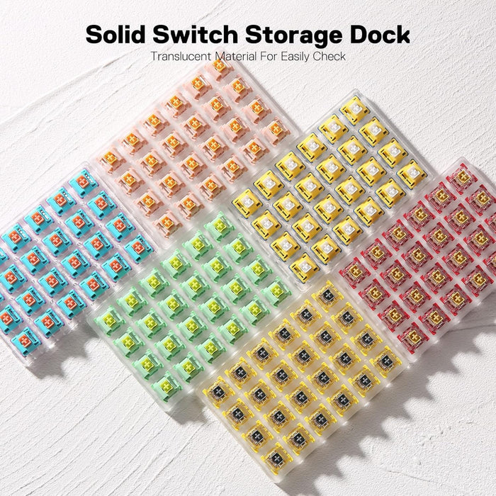 Redragon K617 Fizz 60% Wired RGB Gaming Keyboard, 61 Keys Compact Mechanical Keyboard, (Linear RED Switch), Pro Driver/Software Supported || White/Grey