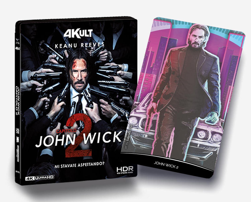 John Wick 2 "4Kult"- 4K (4K Ultra-HD+ Blu-Ray Hd) ( Blu Ray)