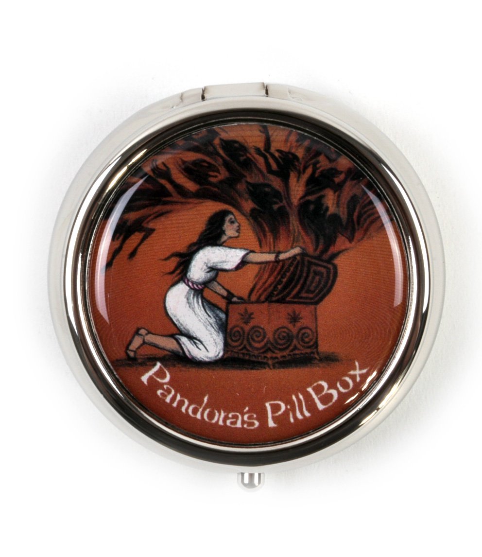The Unemployed Philosophers Guild Pandora's Pill Box - Circular