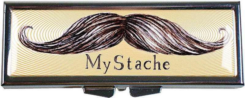 Pillendoos Mystache Mustache - [Dutch Import]