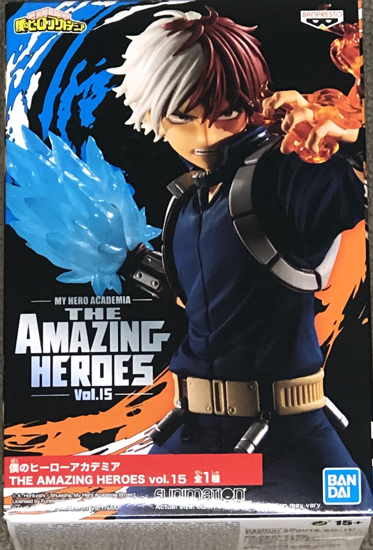 Banpresto - My Hero Academia - Amazing Heroes - vol.15 Shoto Todoroki Figure (MHA