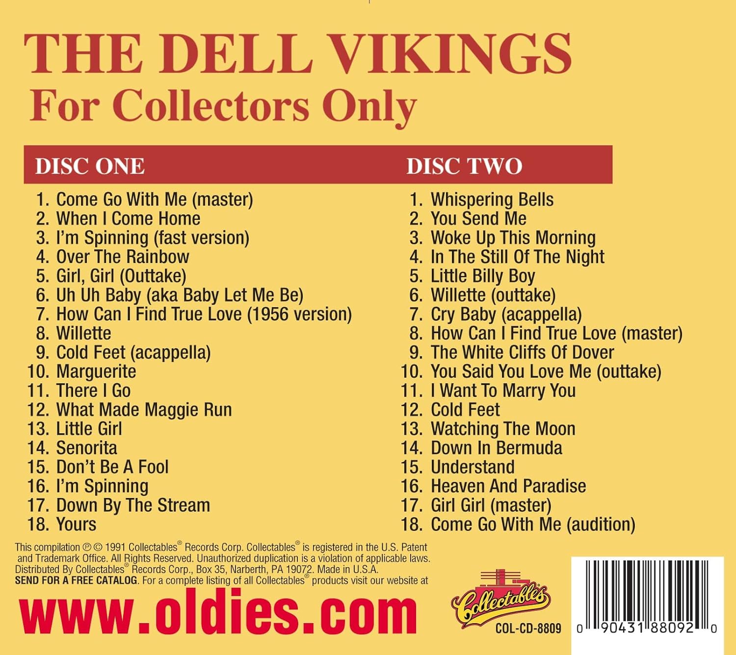 For Collectors Only