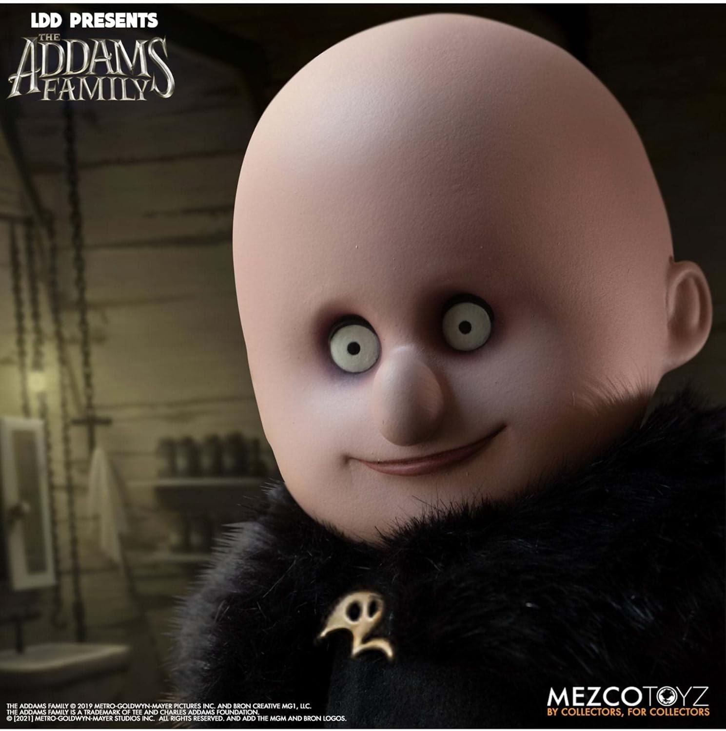 Mezco - Living Dead Dolls Presents: The Addams Family (2019): Fester & It